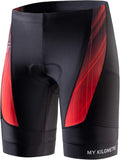 MY KILOMETRE Mens Triathlon Shorts with Chamois - Race Ready Equipment