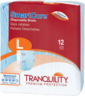 Tranquility SmartCore Adult Disposable Briefs Large - Overnight