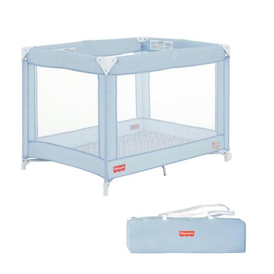 Fisher-Price Play All Day Baby Playard for Safe Playtime Fun