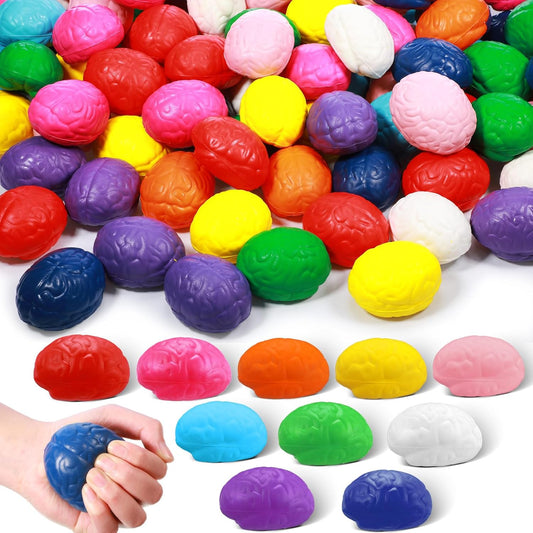 Brain Stress Balls Bulk for Halloween Fun and Relaxation