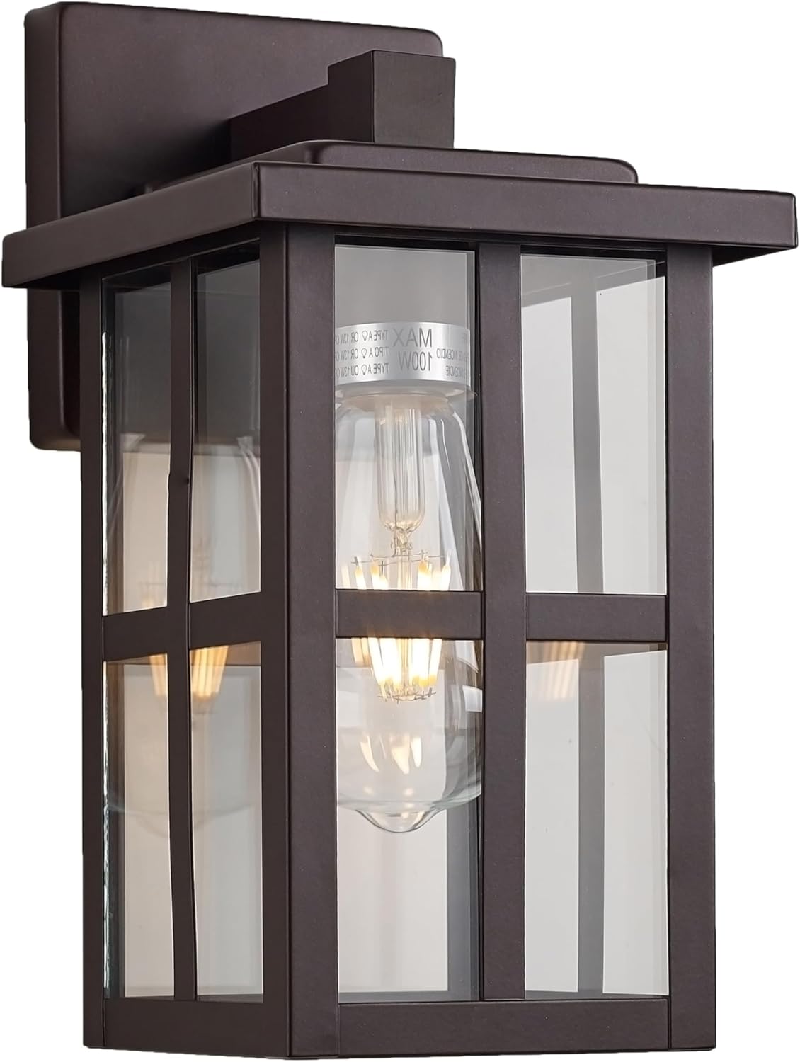 Oil Rubbed Bronze Outdoor Wall Lantern for Elegant Exteriors