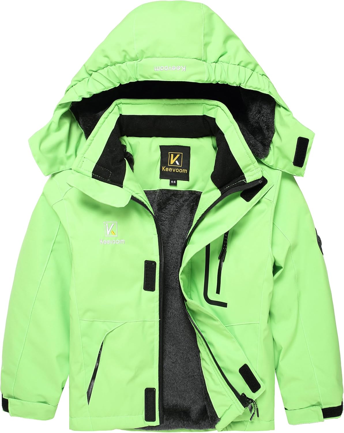 Keevoom Boys Winter Coat Ski Jacket for Outdoor Adventures