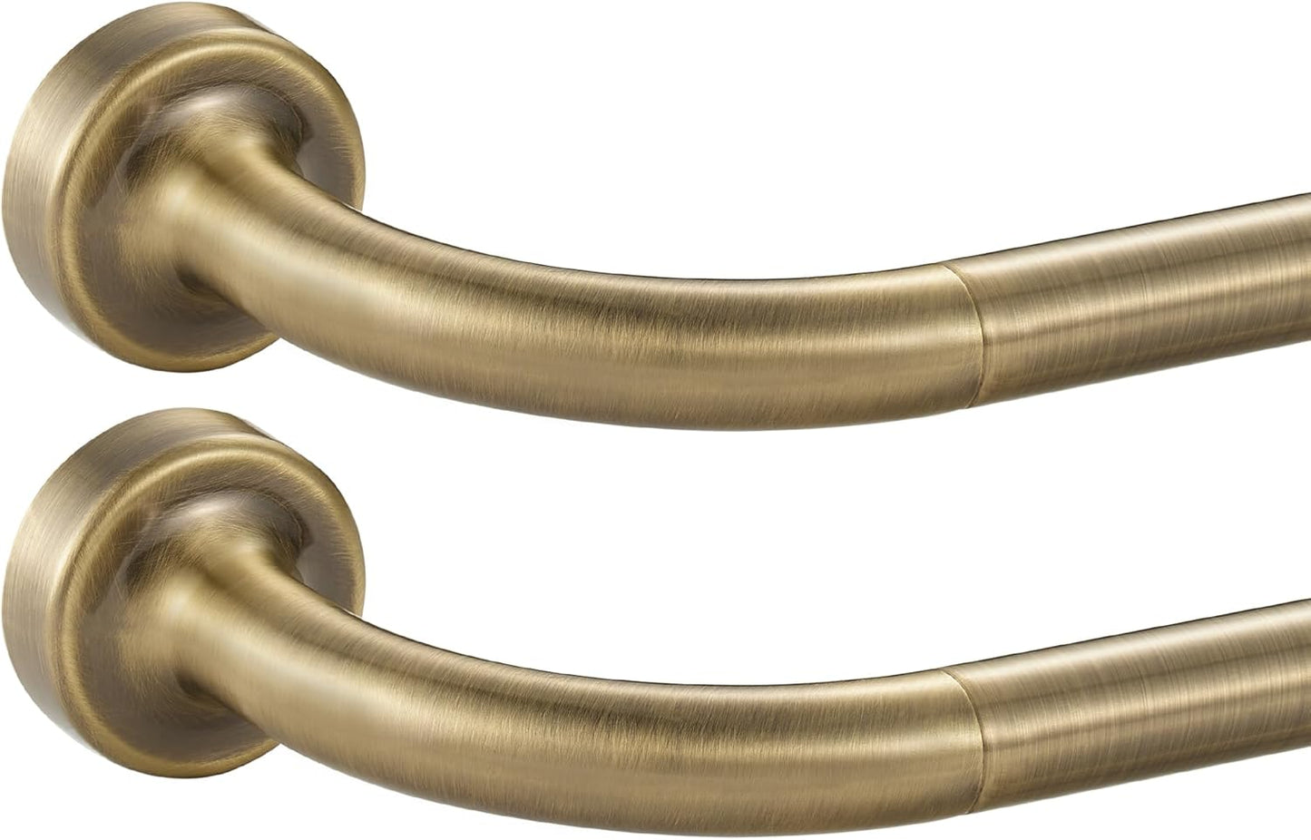 Antique Bronze Disc Curtain Rods for Stylish Window Treatment