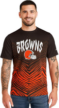 Zubaz NFL Teams Men's Vibrant Graphic T-Shirt - Bold Team Pride