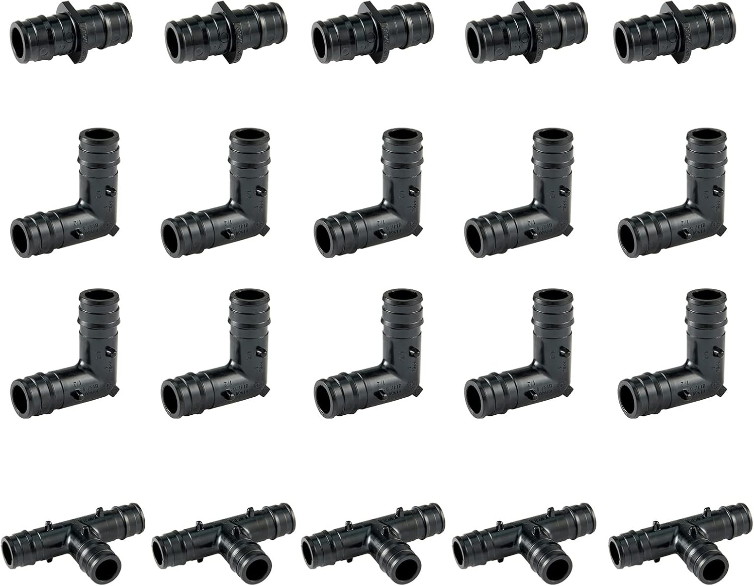 3/4Inch Poly PEX A Expansion Fitting 20 Pack for Plumbing
