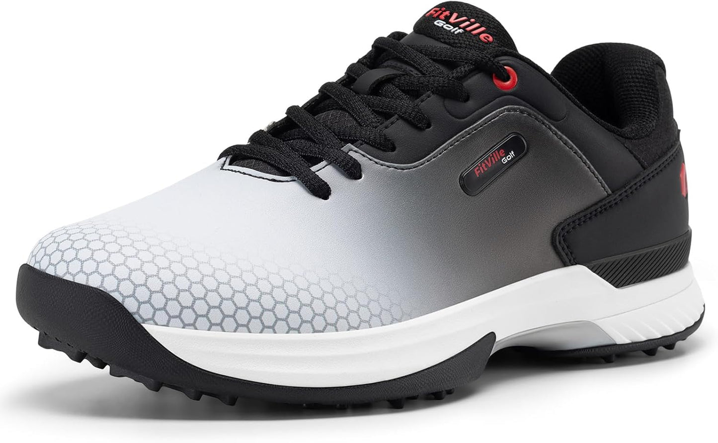 FitVille Wide & Extra Wide Mens Golf Shoes for Ultimate Comfort