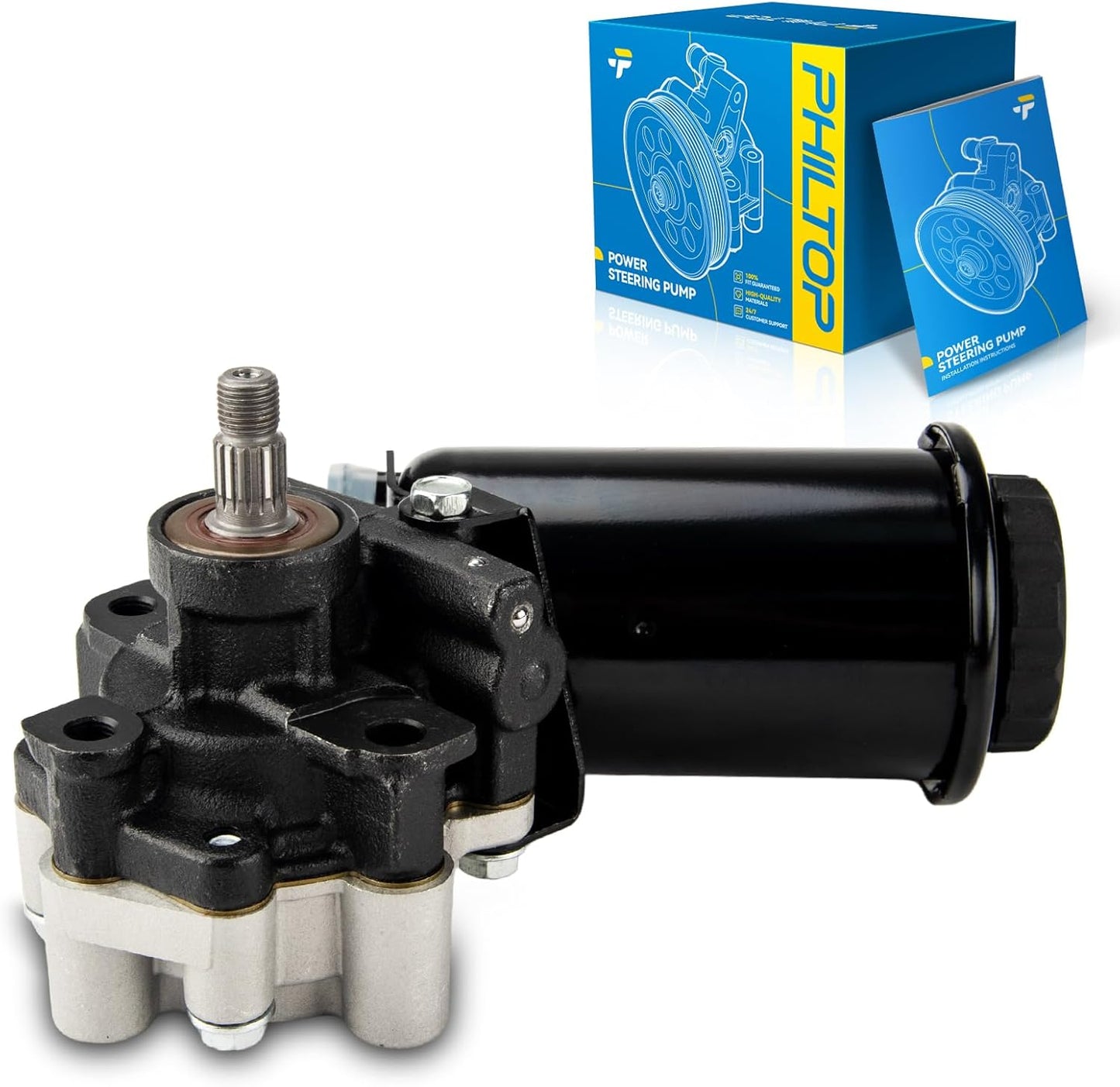 Power Steering Pump for Tacoma and 4Runner by PHILTOP - Reliable Fit