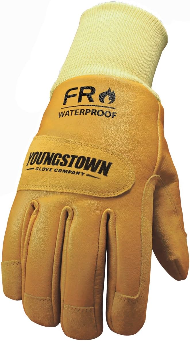 Kevlar Lined Winter Work Gloves - Waterproof & Cut Resistant