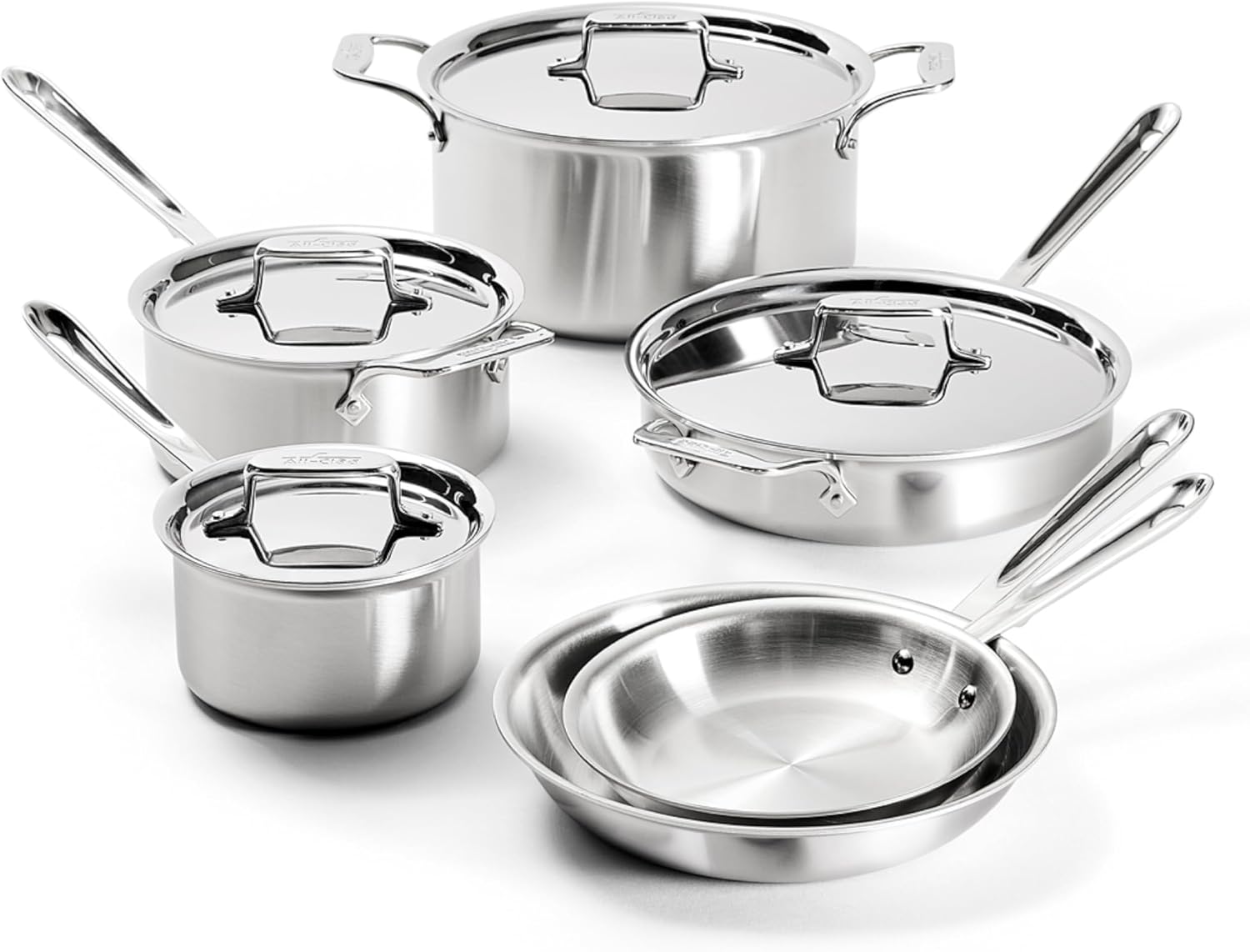 All-Clad D5 Brushed 5 Ply Stainless Steel Cookware Set Review