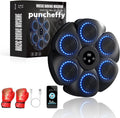 Puncheffy Music Boxing Machine Wall Mounted Punching Pad - Fun Boxing
