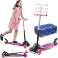 Scooters for Kids 3-7 Heavy Duty 3 Wheel Toddler Scooter - Foldable