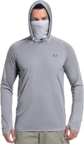 Sun Shirt UPF 50+ Men's Fishing Long Sleeve Hoodie - Lightweight