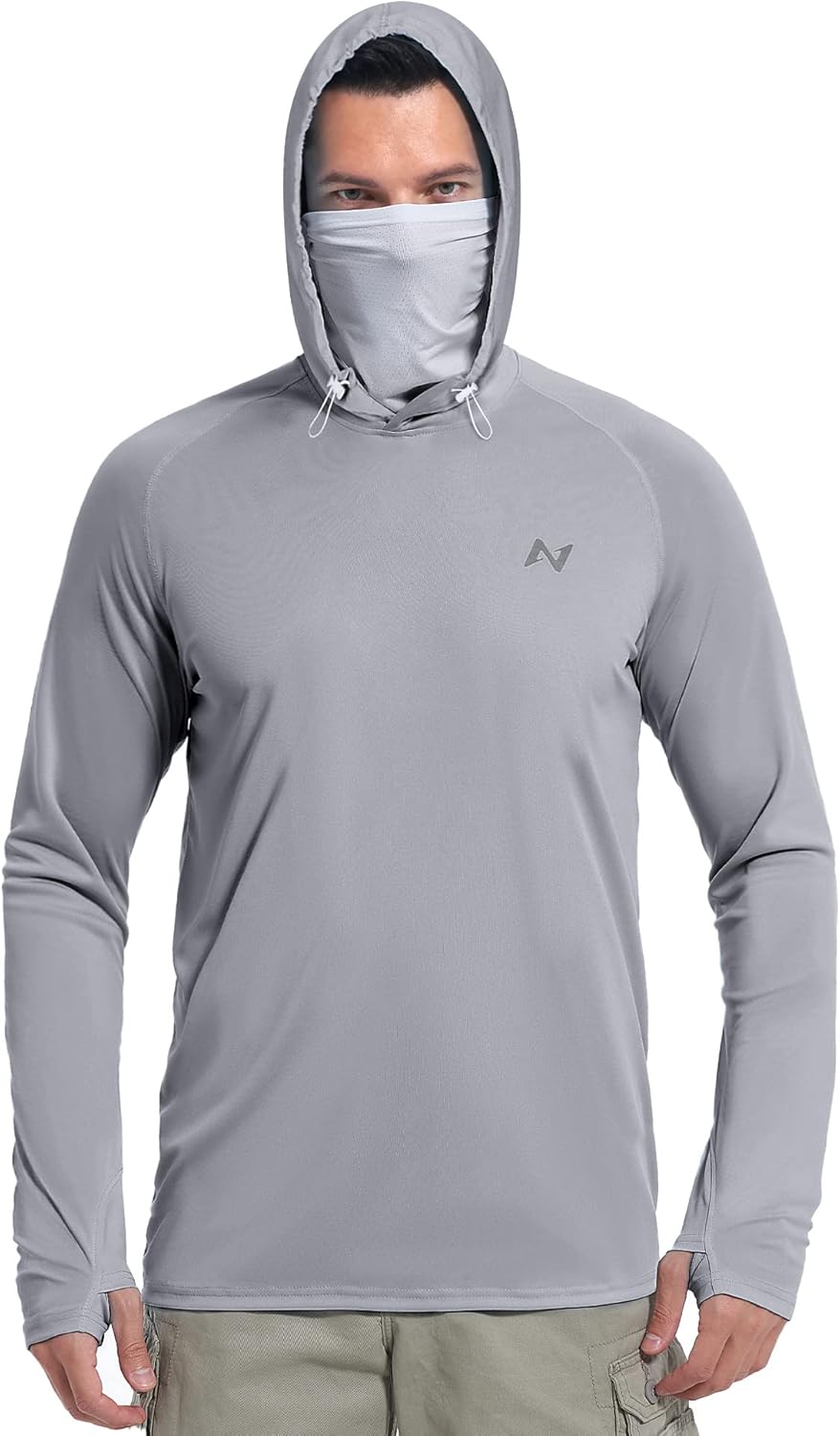 UPF 50+ Men's UV Hoodie - Sun Protection