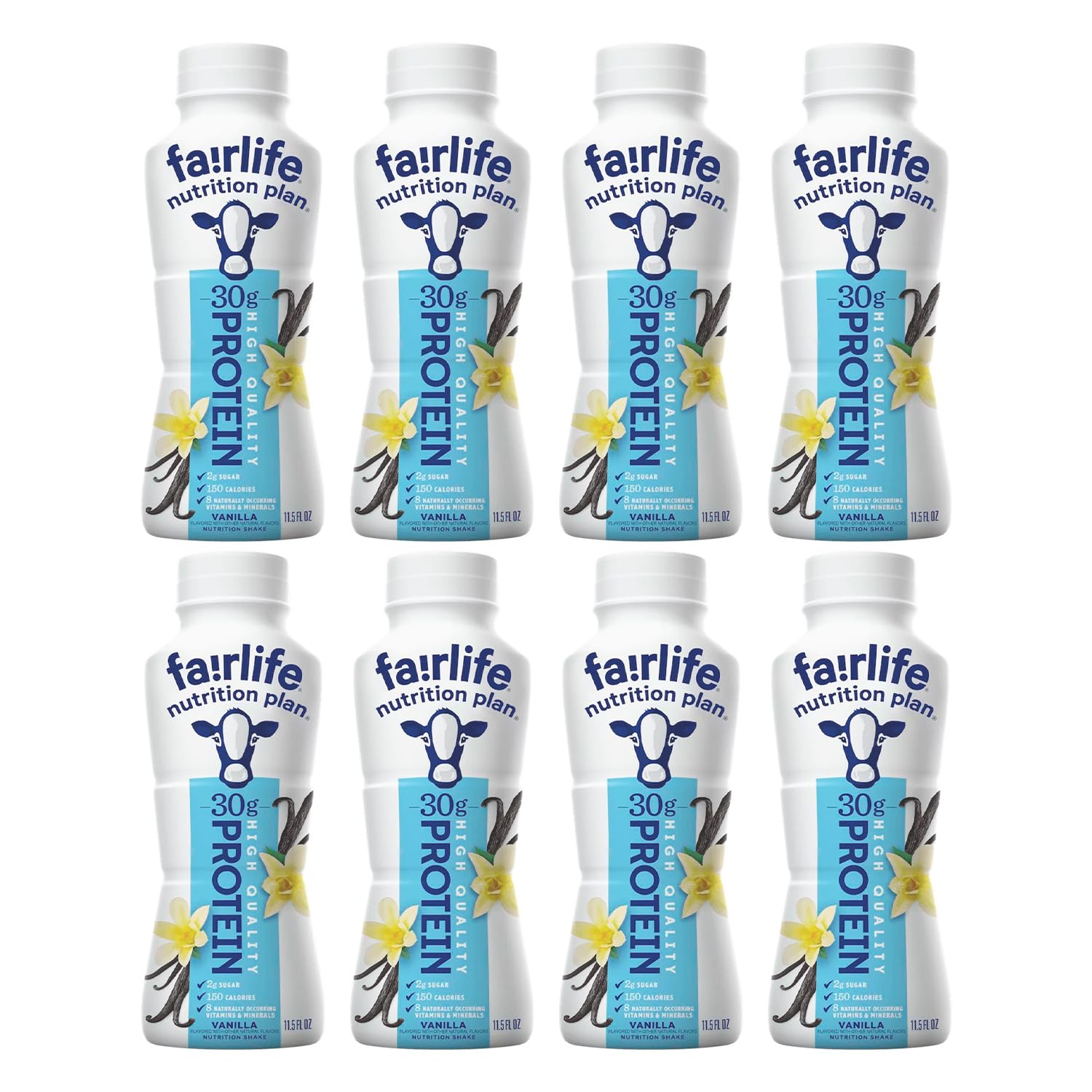 FairLife Nutrition Plan Vanilla Protein Shake 8-Pack for Health