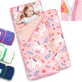 Primlect Toddler Nap Mat with Removable Blanket for Comfort Sleep
