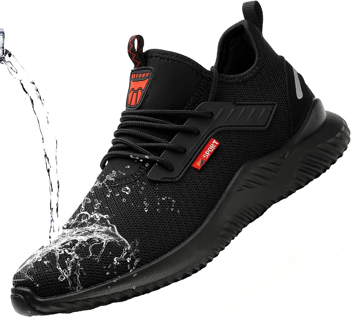 Ulogu Steel Toe Shoes for Men Women Waterproof Lightweight Safety