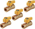 Midline Valve Y34FIP-5 Premium Brass Gas Ball Valve for Flow Control