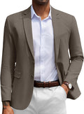 Herringbone Blazer Slim Fit Cotton Sport Coat - Smart Casual