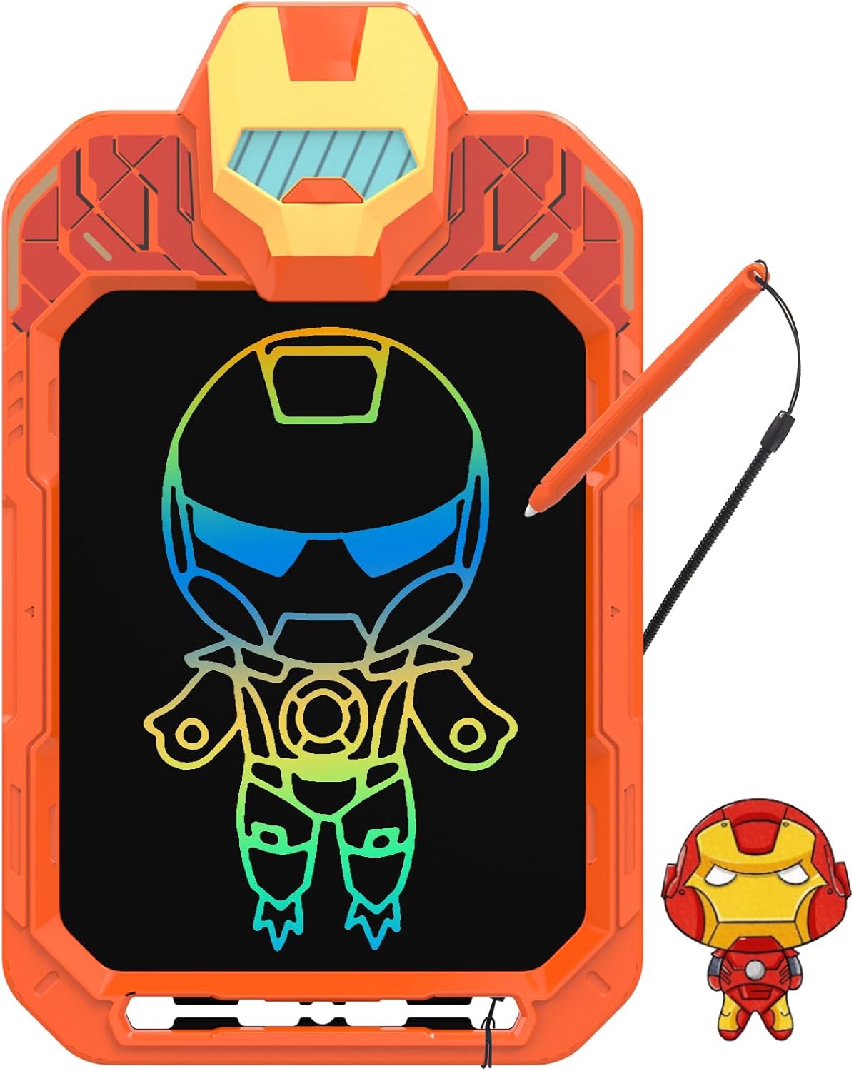 Colorful 10 LCD Drawing Tablet for Kids - Travel-Friendly Doodle Pad