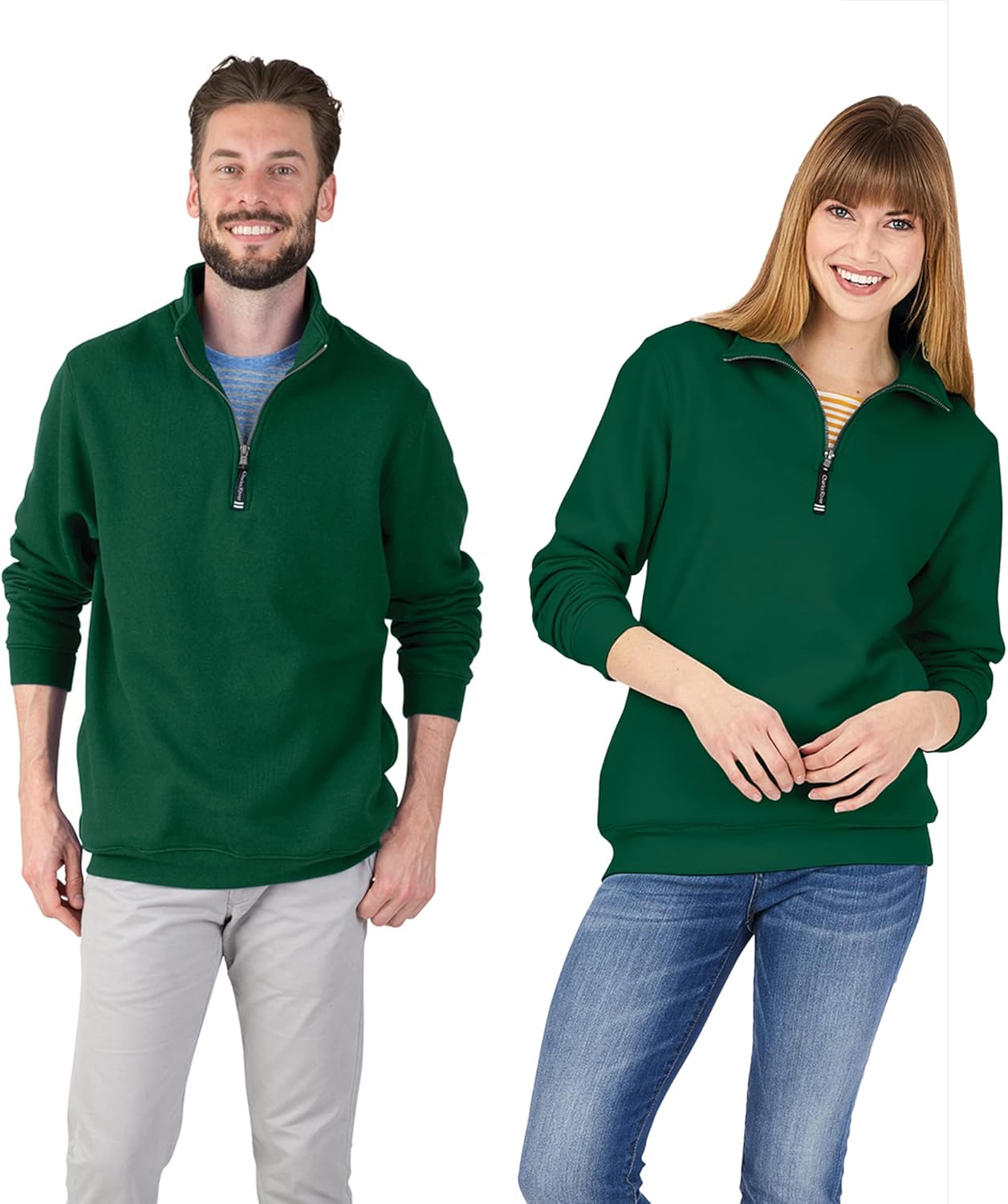 Charles River Apparel Men's Crosswind Quarter Zip Sweatshirt Review