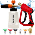 Selkie Foam Cannon with Pressure Washer Gun - Powerful Snow Foam Lance