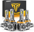 H11 H9 H8 9005 HB3 LED Bulbs Combo 50000LM 6500K - Ultra Bright