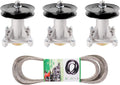 Mower Deck Rebuild Kit 54in - Complete Spindles, Pulleys & Belt