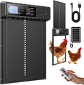 Automatic Chicken Coop Door XL 10.8x14.2 in - Solar + USB-C Backup