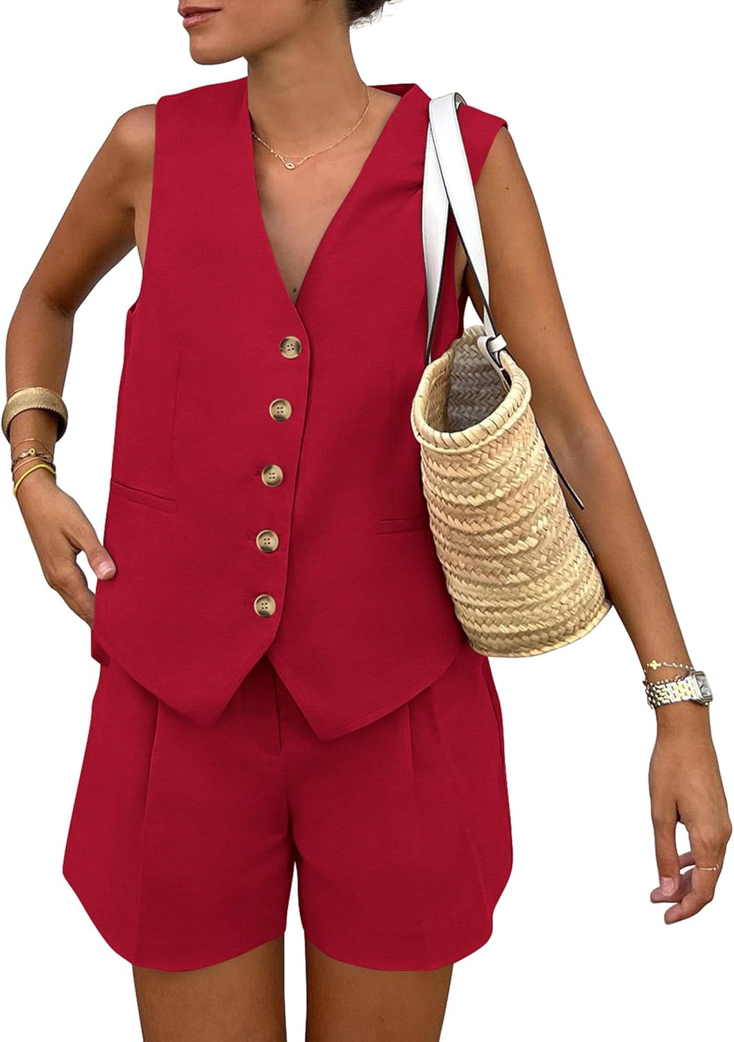 PRETTYGARDEN Women's Summer 2 Piece Outfits for Stylish Comfort