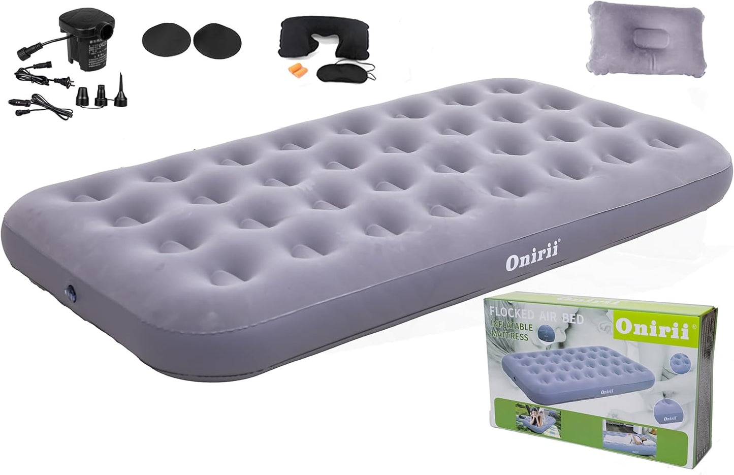 Onirii Twin Camping Air Mattress: Portable Comfort