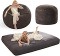 4-in-1 Convertible Giant Bean Bag Chair - Cozy, Versatile, Washable