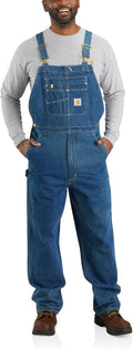 Carhartt Men's 104672 Loose Fit Denim Bib Overalls (Style YDQD)