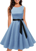 Gardenwed Womens Sleeveless Vintage Cocktail Dress for Elegance