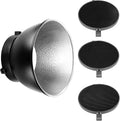 Neewer 7in/18cm Standard Reflector with 10/30/50 Degree Honeycomb Grid