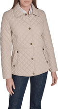Tommy Hilfiger Womens Snap Front Long Sleeve Quilted Jacket - Everyday