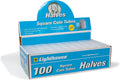 LIGHTHOUSE Square Coin Tubes for Half Dollars - Stackable, Archival