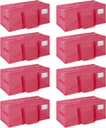 8 Pack Heavy Duty Extra Large Moving Bags with Handles - Waterproof