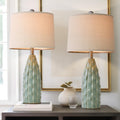 Modern Farmhouse Ceramic Table Lamps Set of 2 for Any Room