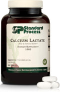 Calcium Lactate Bone & Immune Health Tablets - Vegan, Non-Dairy