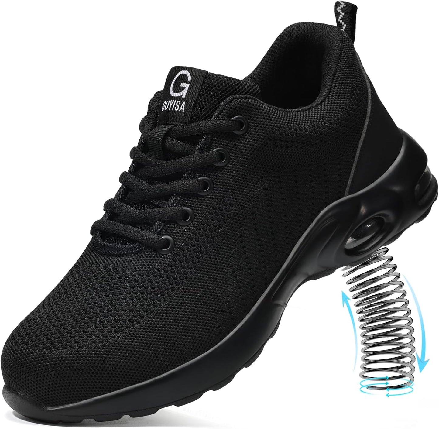 Steel Toe Shoes for Men - Lightweight Safety Sneakers for Work