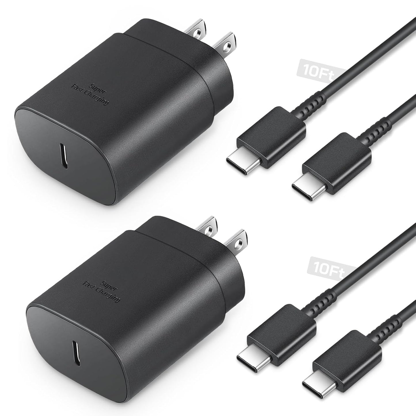 GUUSMART Fast Charging Duo for Samsung & iPhone