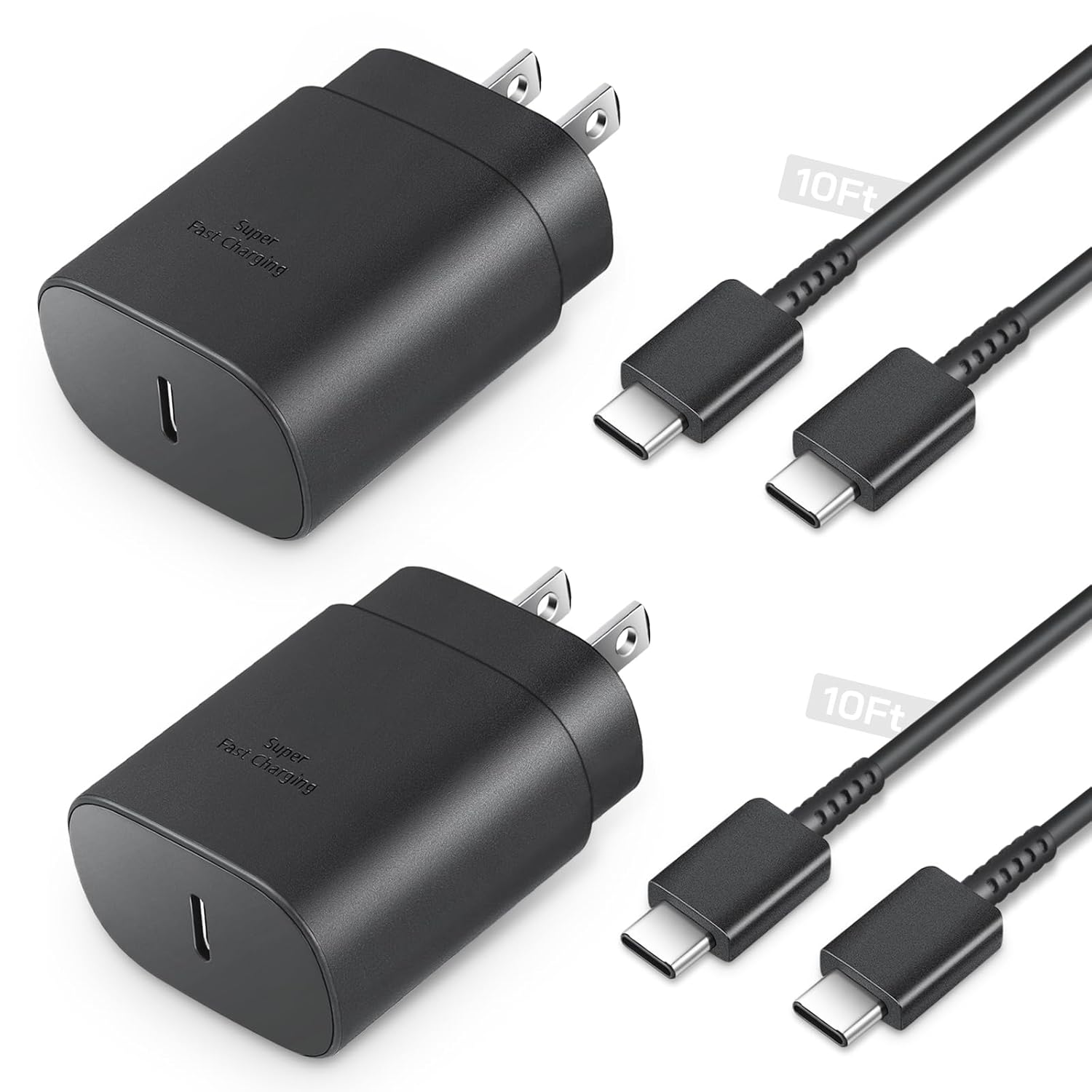 GUUSMART Fast Charging Duo for Samsung & iPhone