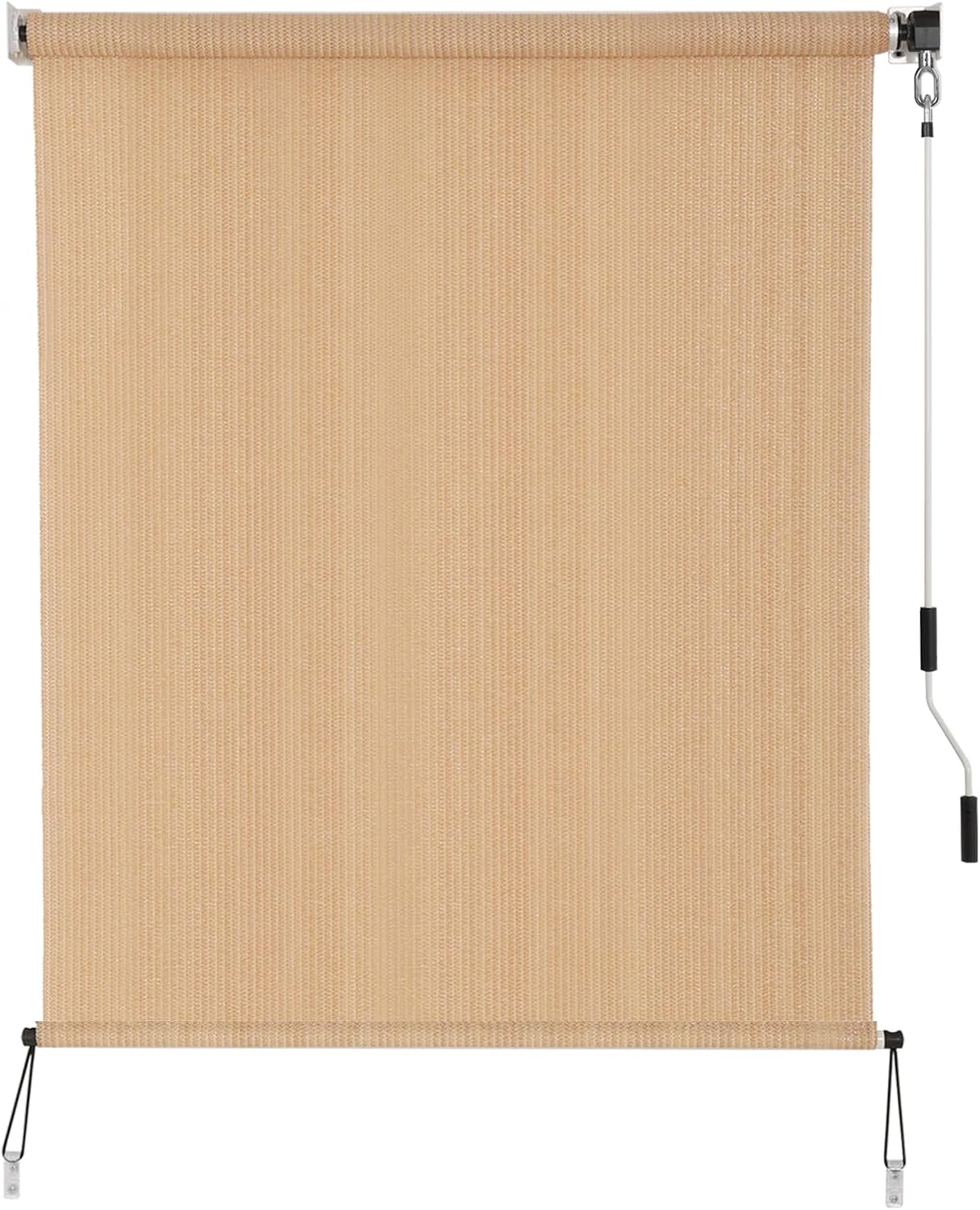 SEEYE Outdoor Sunshade Roller Shades for Privacy and UV Protection