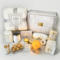Thoughtful Gift Baskets for Women with Moon Lamp and Care Items
