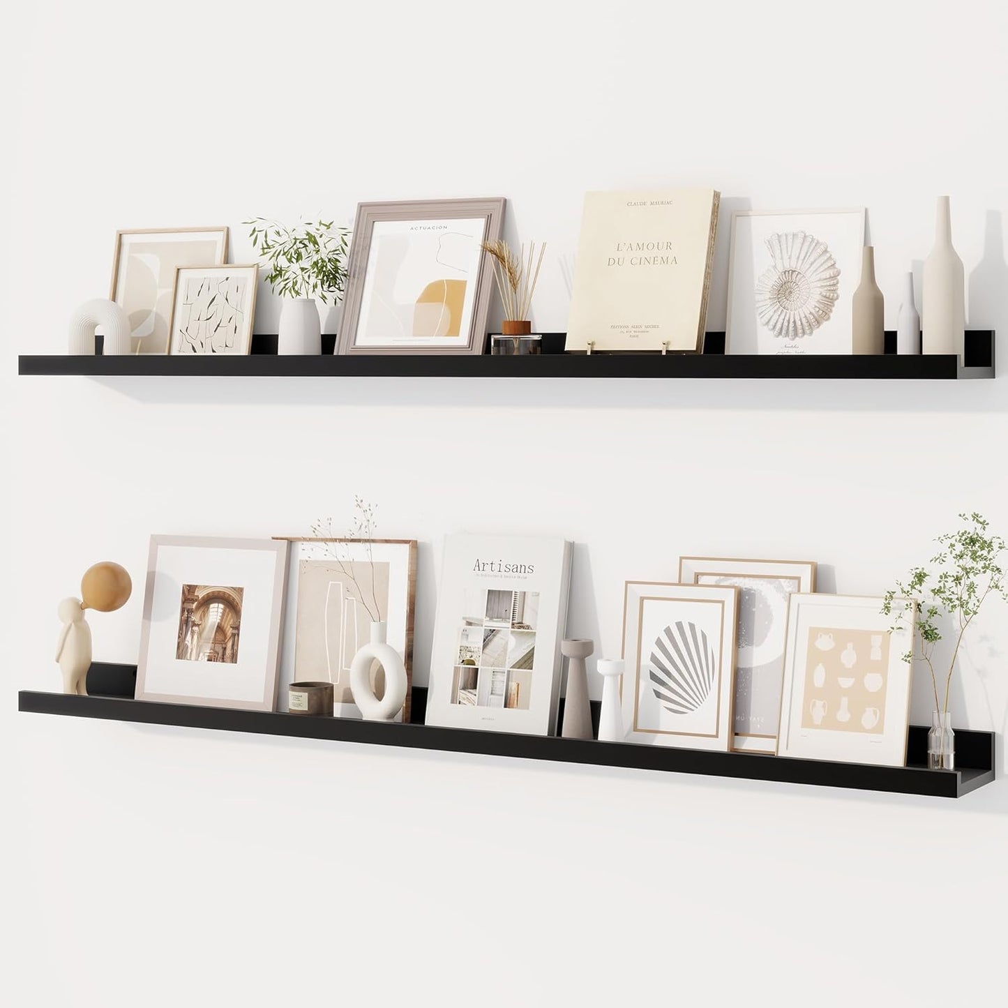 Dreamland Picture Ledge Shelf Set of 2 for Stylish Display