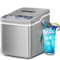 Antarctic Star Countertop Ice Maker, 26 lbs in 24Hrs - Fast Bullet Ice