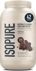 Isopure Low Carb 100% Whey Isolate Protein Powder - Chocolate