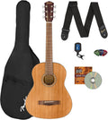 Fender FA-15 3/4-Scale Kids Steel String Acoustic Guitar - Natural