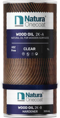 Wood Stain Oil 1.3 L - Clear Hardwax Finish for Interior Wood
