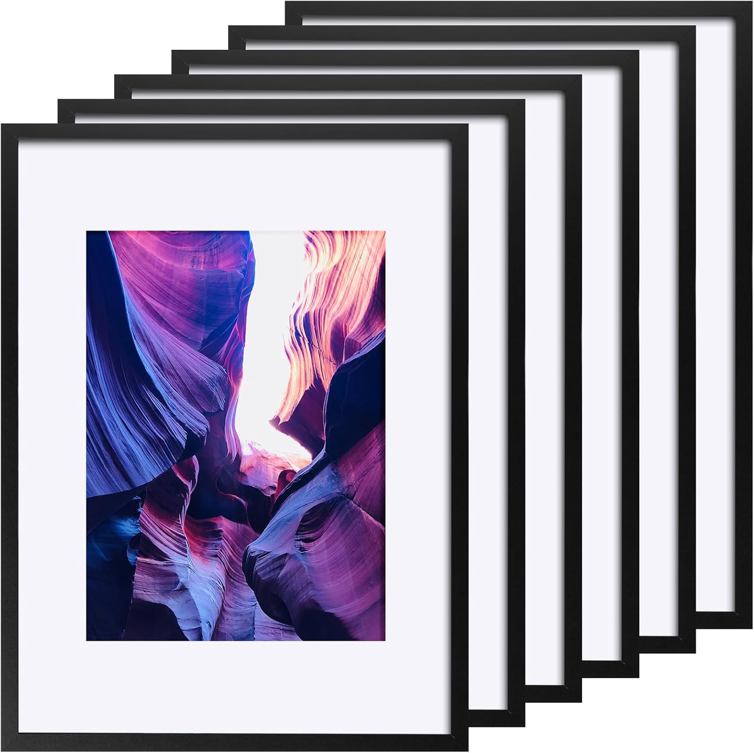 TWING 11x14 Picture Frames Set of 6 for Stunning Displays